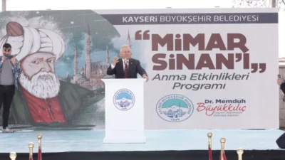 Kayseri Büyükşehir Belediye Başkanı Dr. Memduh Büyükkılıç, 9 Nisan Mimar