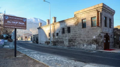 Kayseri Talas Belediyesi tarafından 4 yıl önce düzenlenerek yeniden hizmete