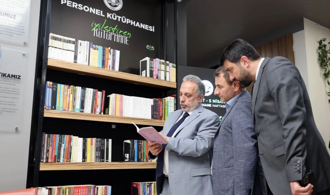 Kayseri Talas Belediyesi, Kütüphane Haftası kapsamında örnek bir projeye daha