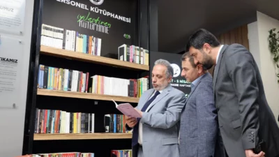 Kayseri Talas Belediyesi, Kütüphane Haftası kapsamında örnek bir projeye daha