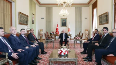 TBMM Başkanı Numan Kurtulmuş, Körfez İşbirliği Konseyi üyesi ülkelerin ve