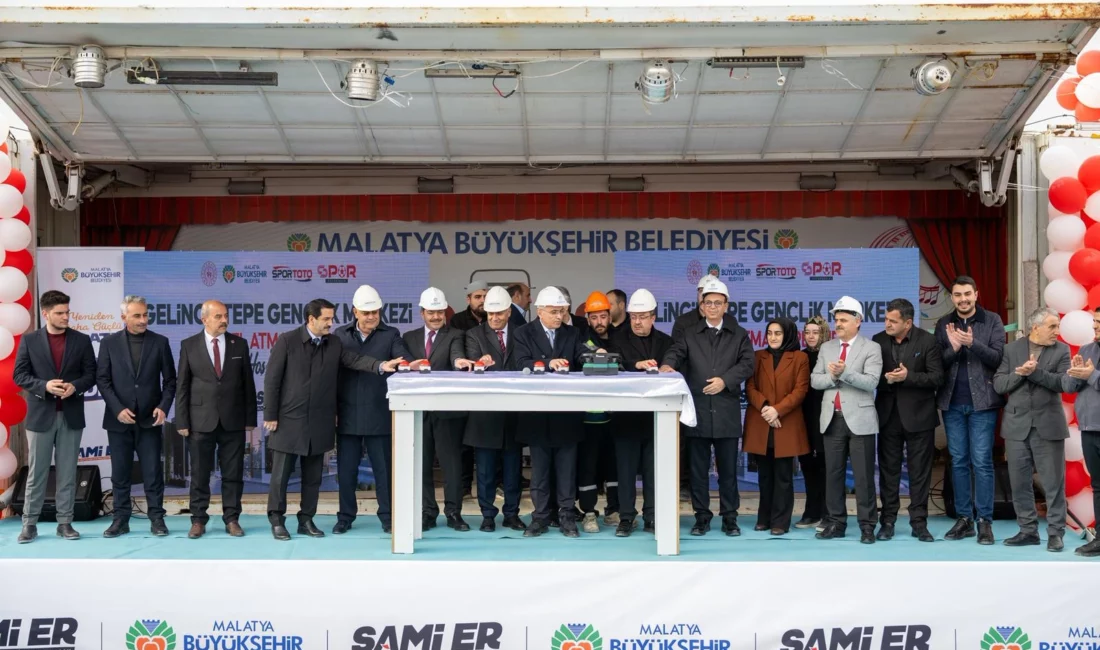 Malatya Büyükşehir Belediyesi, gençlik ve spor yatırımlarına bir yenisini daha