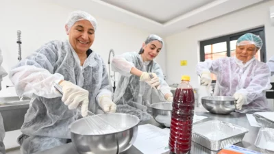 Mersin Büyükşehir Belediyesi ‘Hamzabeyli Köyümüz Atölye Yerleşkesi’nde, coğrafi işaret tescilli Mersin