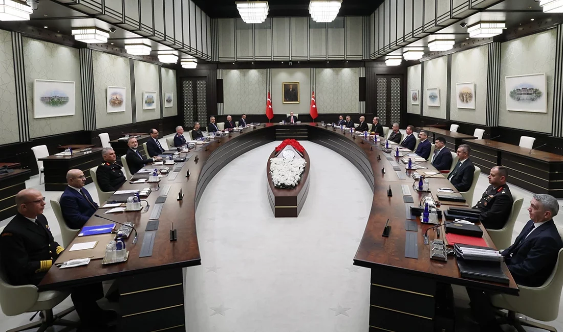 Cumhurbaşkanı Recep Tayyip Erdoğan başkanlığında toplanan Milli Güvenlik Kurulu’nda terörle