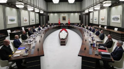 Cumhurbaşkanı Recep Tayyip Erdoğan başkanlığında toplanan Milli Güvenlik Kurulu’nda terörle
