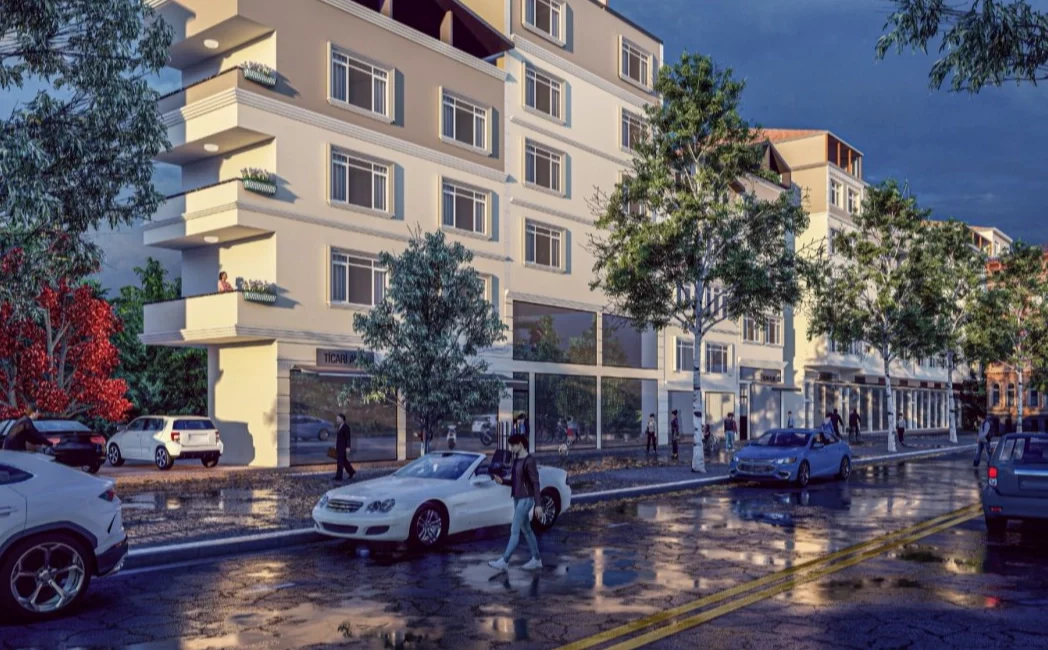 Ordu Büyükşehir Belediyesi, kent genelinde sürdürdüğü cephe düzenleme çalışmalarıyla şehir