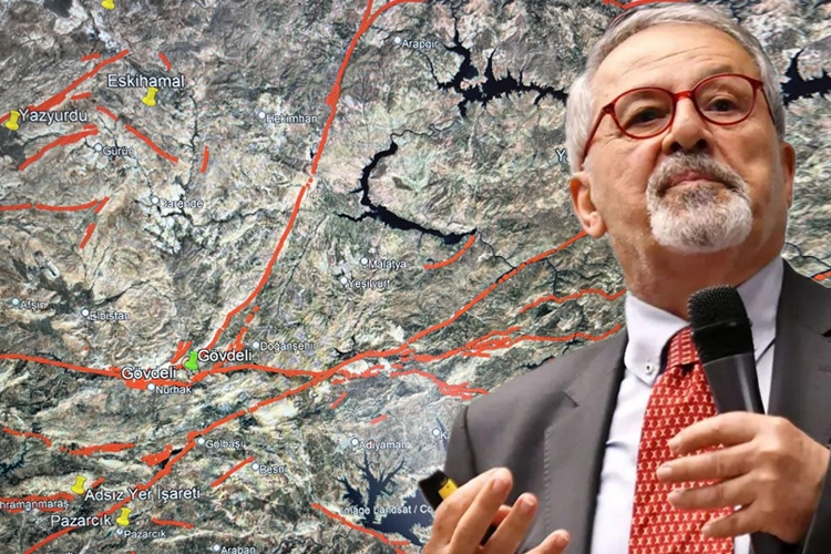 Yer bilimci Prof. Dr. Naci Görür, Alhanuşağı-Malatya’da meydana gelen 4,2