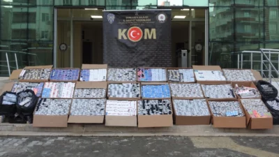 Şanlıurfa İl Emniyet Müdürlüğü, Kaçakçılıkla Mücadele kapsamında düzenlenen operasyonda 30