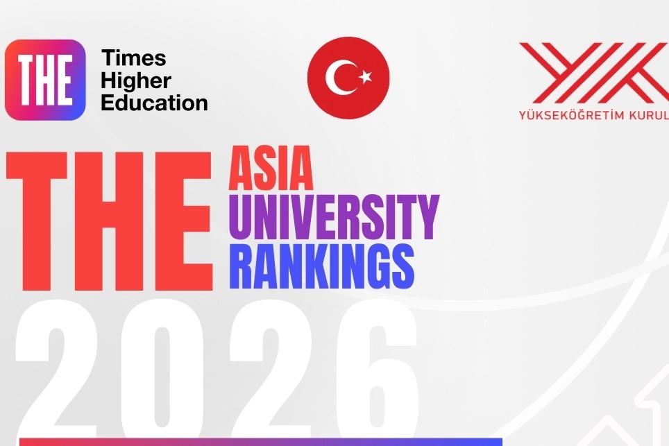 YÖK Başkanı Erol Özvar, Times Higher Education 2026 Asya Üniversiteler