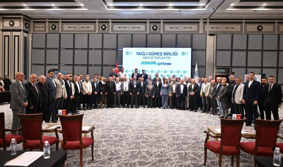 Antalya’da gerçekleştirilen Yağlı Güreş Birliği 2026 Yılı Dönem Başı Olağan