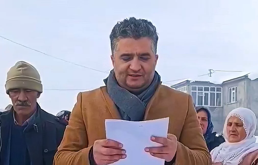 AK Parti Diyadin İlçe Başkanı Naci Kaya, ilçede içme suyu