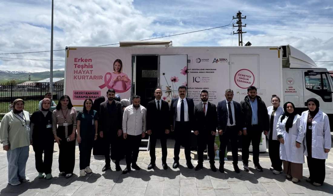 Ağrı İl Sağlık Müdürü Dr. Mehmet Acu, Mobil Kanser Tarama