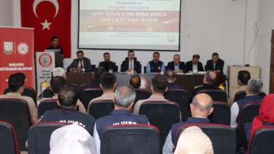 Şanlıurfa Büyükşehir Belediyesi, yaz aylarının yaklaşması ve hasat döneminin başlamasıyla