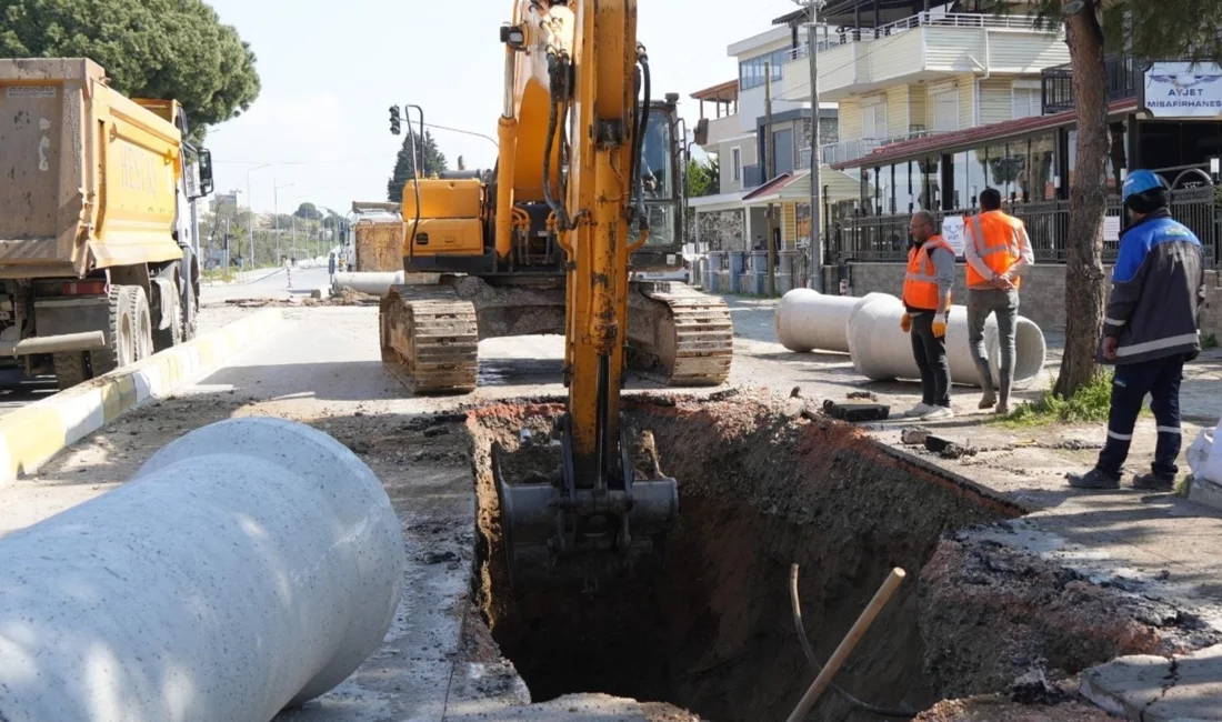Balıkesir Büyükşehir Belediye Başkanı Ahmet Akın’ın altyapı dönüşüm vizyonu doğrultusunda