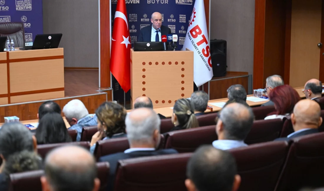 Bursa Ticaret ve Sanayi Odası Mayıs Ayı Meclis Toplantısı’nda konuşan
