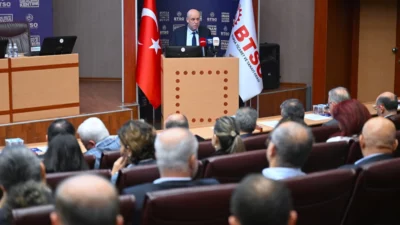 Bursa Ticaret ve Sanayi Odası Mayıs Ayı Meclis Toplantısı’nda konuşan