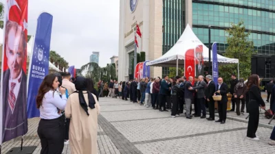 Bursa Büyükşehir Belediyesi Başkan Vekili Şahin Biba, Kurban Bayramı öncesinde