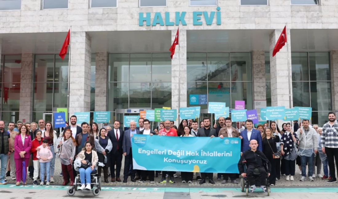 Bursa Nilüfer Belediyesi, Engelliler Haftası kapsamında Üç Fidan Gençlik Parkı’nda