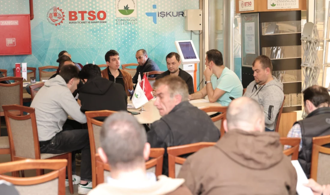 Bursa'da Osmangazi Belediyesi her hafta düzenli olarak gerçekleştirdiği istihdam buluşmalarıyla