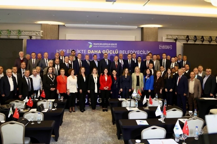 Trakya Belediyeler Birliği’nin Nisan Ayı Meclis Toplantısı’nda Başkan Dr. Candan