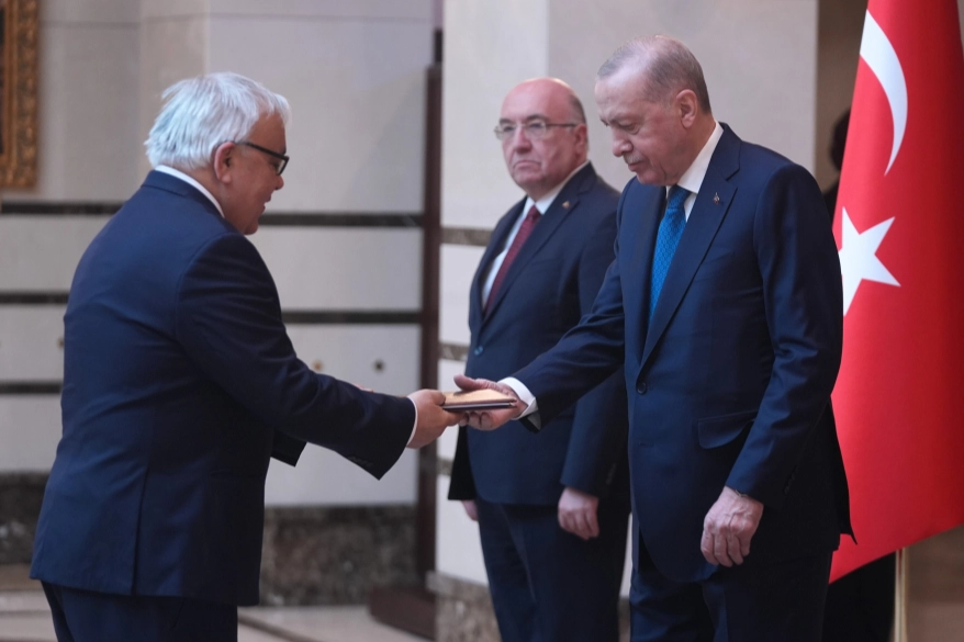 Cumhurbaşkanı Erdoğan, 5 ülkenin büyükelçisini kabul etti