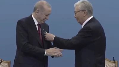 Cumhurbaşkanı Recep Tayyip Erdoğan, resmi ziyaret kapsamında bulunduğu Kazakistan’ın başkenti