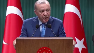 Cumhurbaşkanı Erdoğan, Kabine toplantısı sonrası yaptığı açıklamada, Türkiye’nin bölgesel krizleri