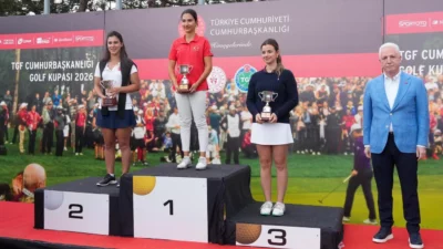 Cumhurbaşkanlığı himayelerinde ilk kez düzenlenen TGF Cumhurbaşkanlığı Golf Kupası’nda 390