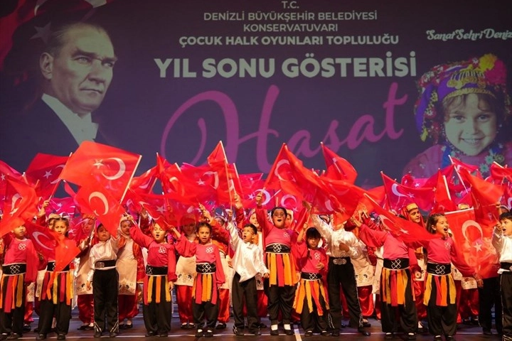 Denizli Büyükşehir Belediyesi Konservatuvarı Çocuk Halk Oyunları Topluluğu, 6 aylık