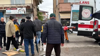 Düzce’de otomobilin çarptığı yaya yaralandı.