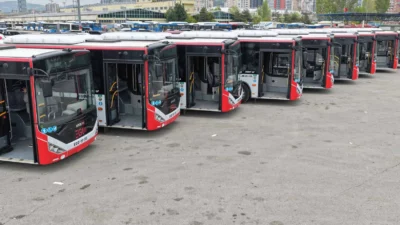 EGO Genel Müdürlüğü’nün öz kaynakları ile alınan 10 adet dizel
