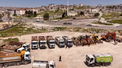 Gaziantep Büyükşehir Belediyesi ekipleri, bahar aylarının gelmesi ve hava sıcaklıklarının