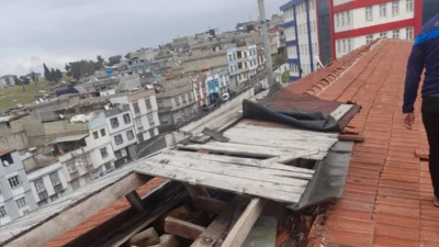 Gaziantep Valiliği, 3 Mayıs Pazar günü yaşanan afetin ardından hasar