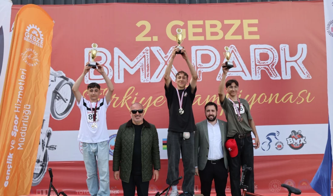 Kocaeli Gebze Belediyesi’nin ev sahipliğinde düzenlenen 2. BMX Park Türkiye