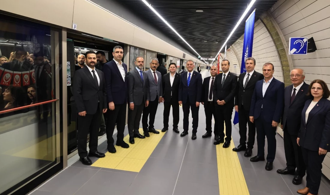İstanbul Büyükşehir Belediyesi'nin 2,3 milyar TL maliyetli M5 metrosunun Samandıra