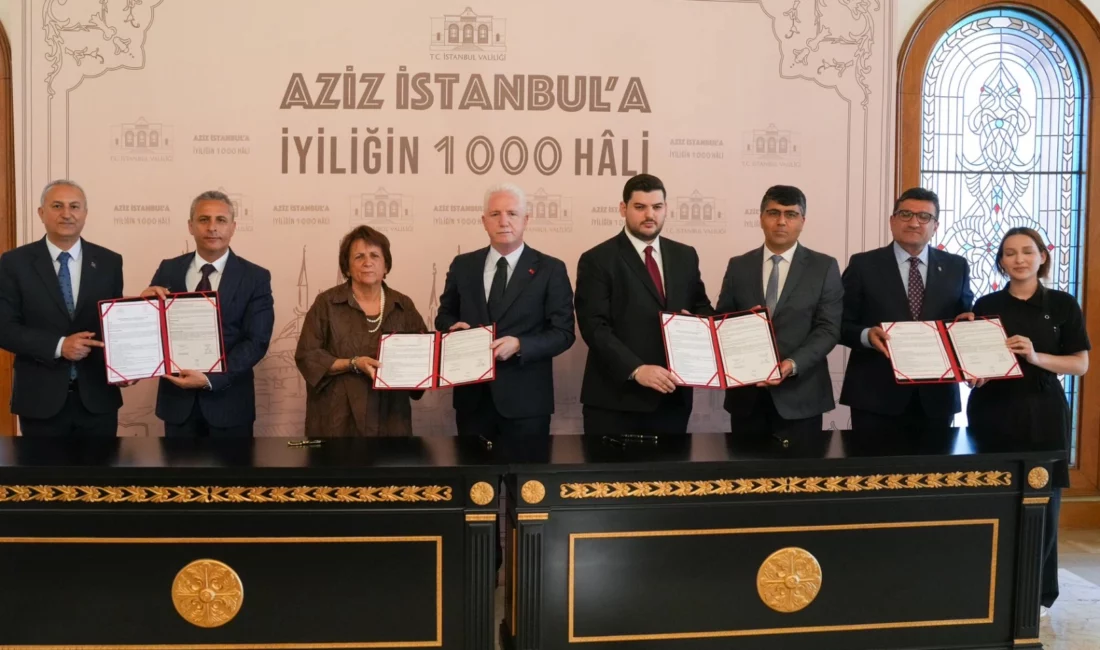 İstanbul Valisi Davut Gül, “Aziz İstanbul’a İyiliğin 1000 Hâli” projesi