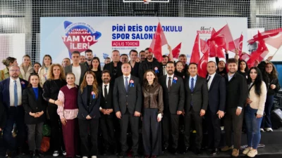 İstanbul Büyükşehir Belediyesi, okul bahçelerine spor salonu kazandırma projesi kapsamında