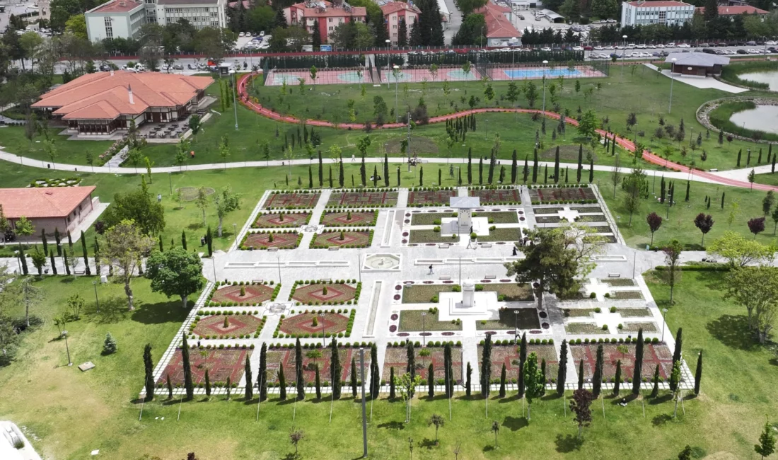 Konya Büyükşehir Belediyesi, yürüttüğü peyzaj ve çevre düzenleme çalışmaları kapsamında