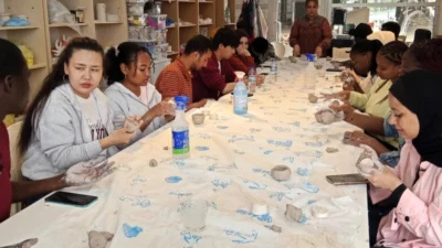 MABESEM, MTÜ TÖMER ve MİSA işbirliğinde düzenlenen seramik workshopunda Malatya’daki