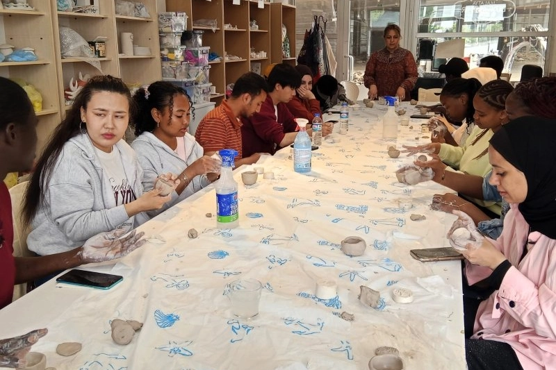 MABESEM, MTÜ TÖMER ve MİSA işbirliğinde düzenlenen seramik workshopunda Malatya’daki