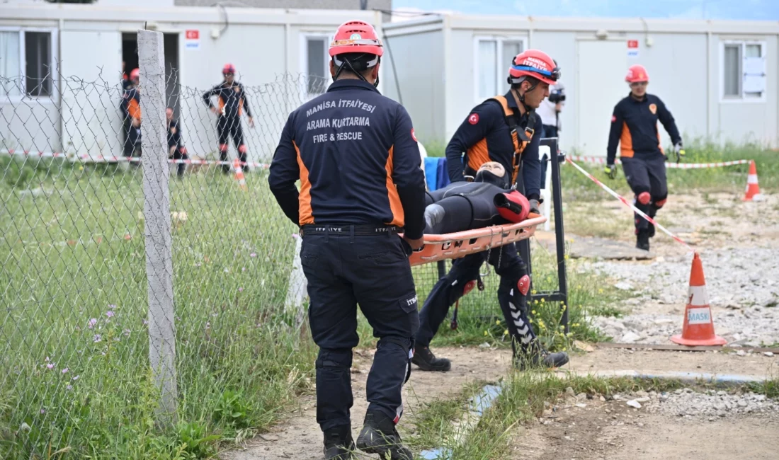 Manisa Büyükşehir Belediyesi İtfaiye Dairesi Başkanlığı, afetlere müdahale kapasitesini uluslararası