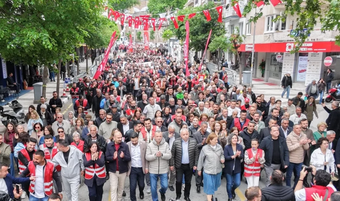 Manisa Büyükşehir Belediye Başkanı Besim Dutlulu, 1 Mayıs Emek ve