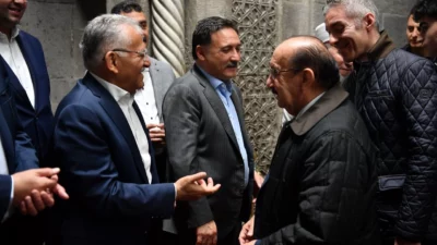 Kayseri Büyükşehir Belediye Başkanı Dr. Memduh Büyükkılıç, Kayseri Valisi Gökmen