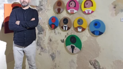 Mardin Artuklu’da açılan “Ne Yerde Ne Gökte” adlı çağdaş sanat