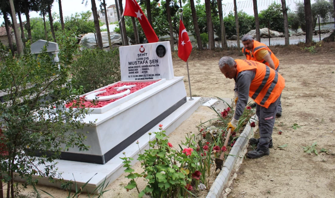 Antalya Büyükşehir Belediyesi, Antalya merkez ve 19 ilçelerde mezarlıkları Kurban