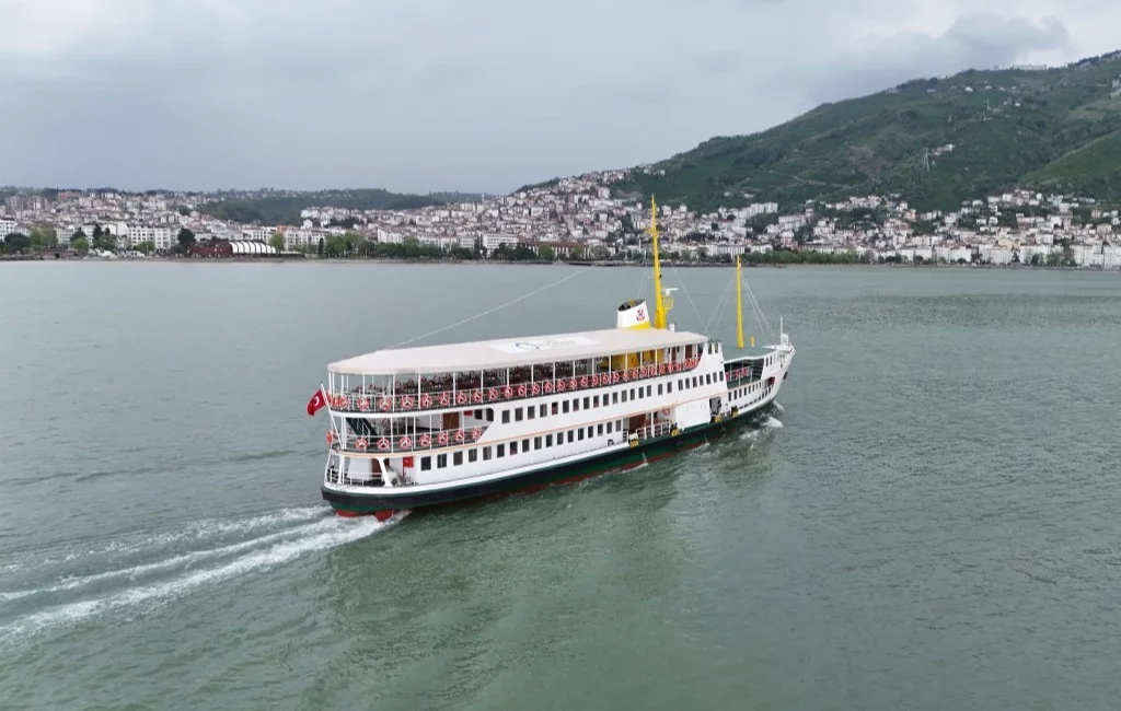 Restorasyonu tamamlanan Şehit Necati Gürkaya Gemisi, yaz sezonunda Ordu’nun deniz