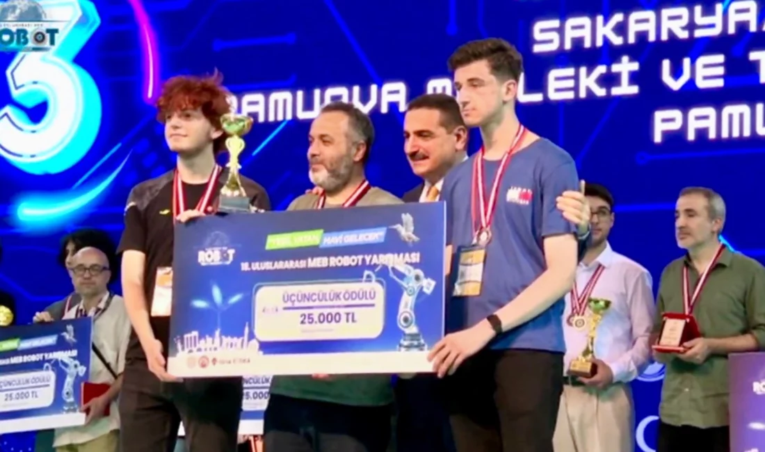 Sakarya'da Pamukova Mesleki ve Teknik Anadolu Lisesi, Antalya’da düzenlenen 18.