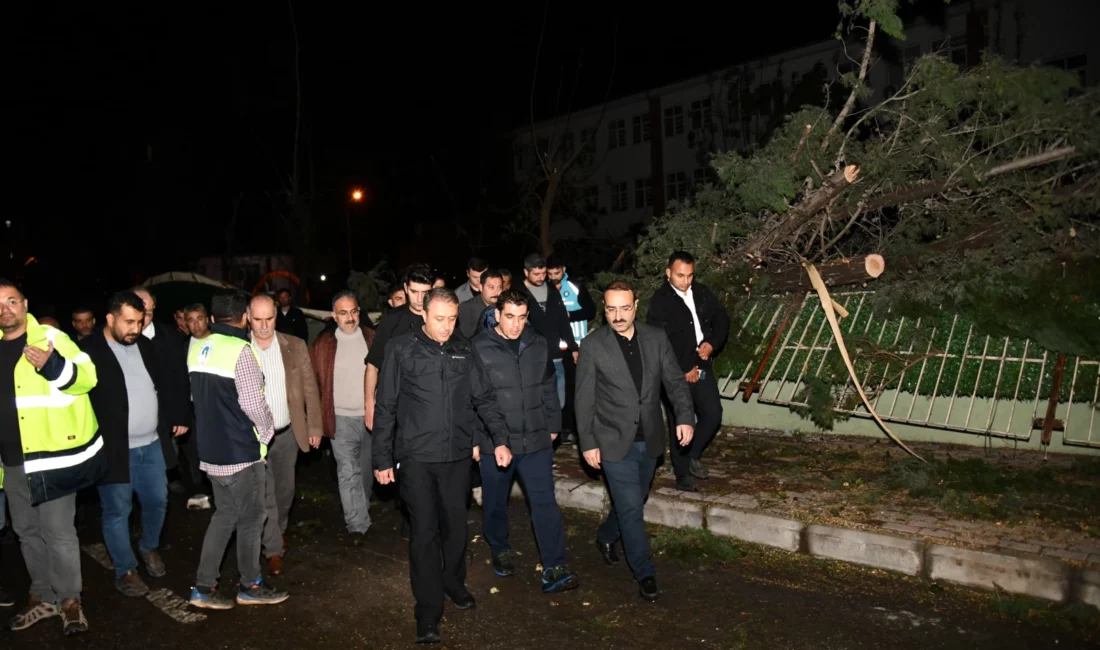 Şanlıurfa Valiliği, olumsuz hava koşullarının yol açtığı hasarların giderilmesi amacıyla