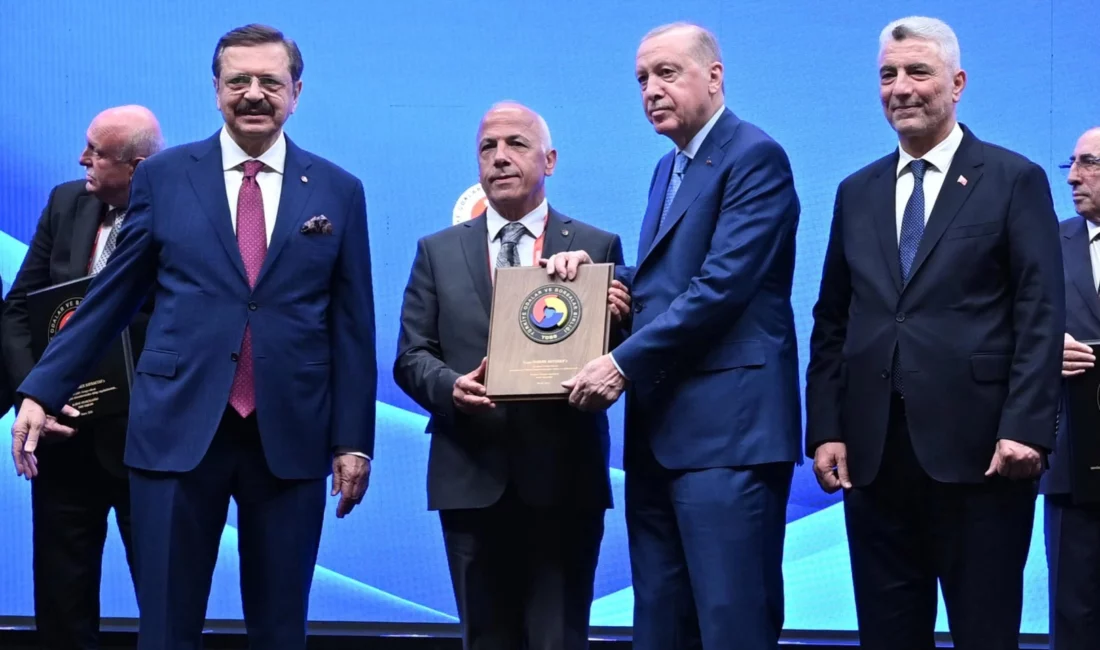 Cumhurbaşkanı Recep Tayyip Erdoğan'ın katılımıyla dün TOBB'da düzenlenen törende, Artvin