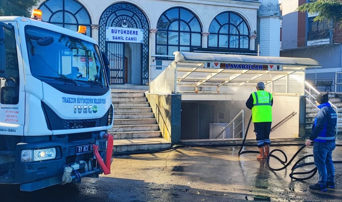 Trabzon Büyükşehir Belediyesi, vatandaşların bayramı temiz, sağlıklı ve düzenli çevrede